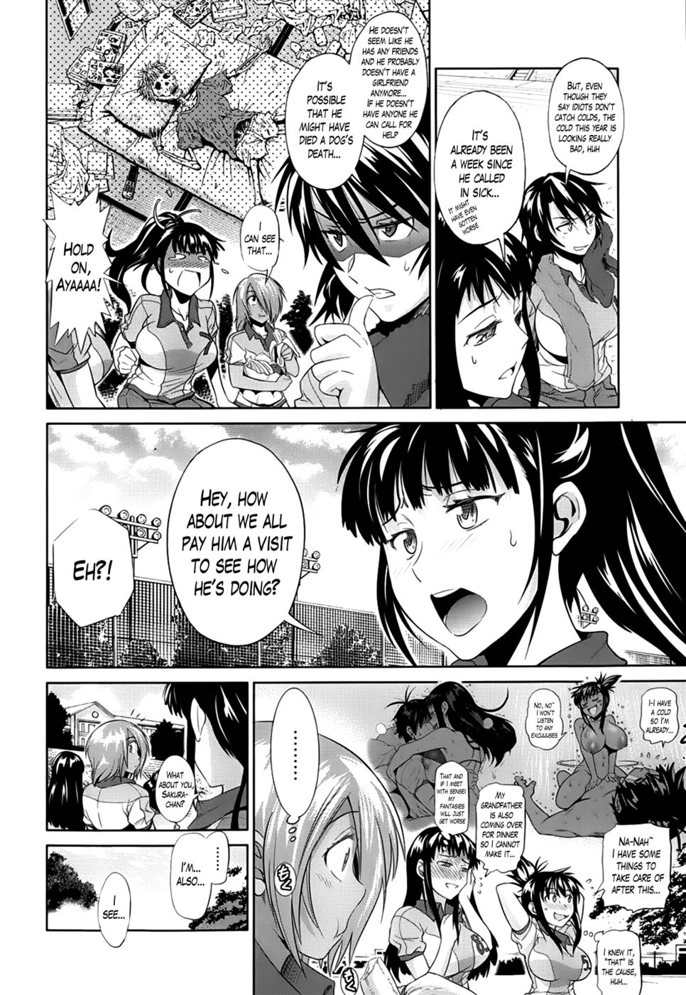 Hentai Manga Comic-Girls Lacrosse Club-Chapter 3-8